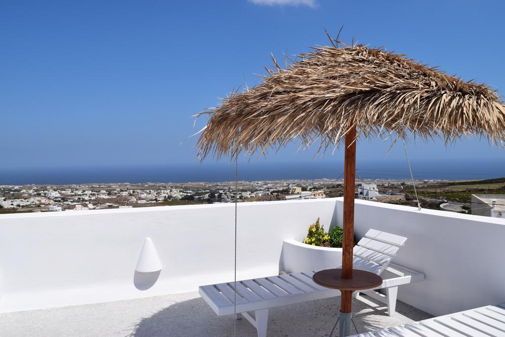 Island View Santorini Daire Pýrgos Dış mekan fotoğraf